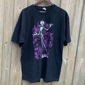 Vintage 90s Nightmare Before Christmas Graphic T Shirt XL